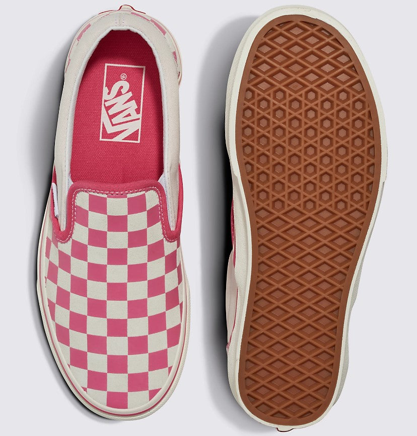 Checkered Vans slip deals ons