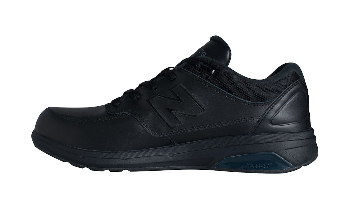 New Balance 813 Roll Bar Walking Shoe New Balance 813 Black Leather Rollbar Walking | Mercari main image 3