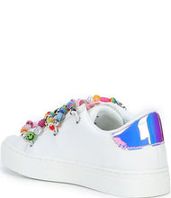 Load image into Gallery viewer, GIRLS' J-HUSHED CHARM EMBELLISHED SNEAKERS
