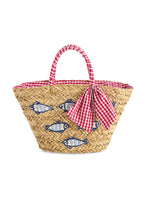 Load image into Gallery viewer, MARSEILLE-SEAGRASS-TOTE-FRONT-VIEW
