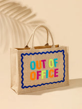Load image into Gallery viewer, OUT OF OFFICE BEACHBAG
