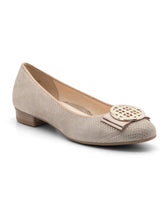 Load image into Gallery viewer, BALLET-PUMPS-BAMBI-SAND-SIDE-VIEW
