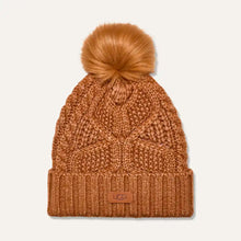 Load image into Gallery viewer, WOMEN´S CABLE BEANIE WITH POM
