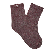 Load image into Gallery viewer, LAVINIA SHIMMER QUARTER SOCK
