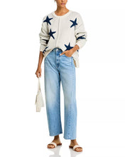 Load image into Gallery viewer, JAQUARD KNIT STAR SWEATER
