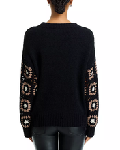 Load image into Gallery viewer, CHENILLE CROCHET SWEATER
