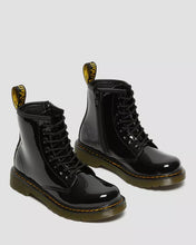 Load image into Gallery viewer, JUNIOR 1460 PATENT LEATHER LACE UP BOOTS
