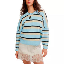 Load image into Gallery viewer, STRIPE MUSE PULLOVER SWEATER

