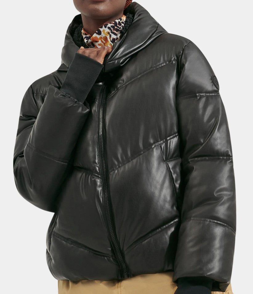 RONNEY PUFFER FAUX LEATHER