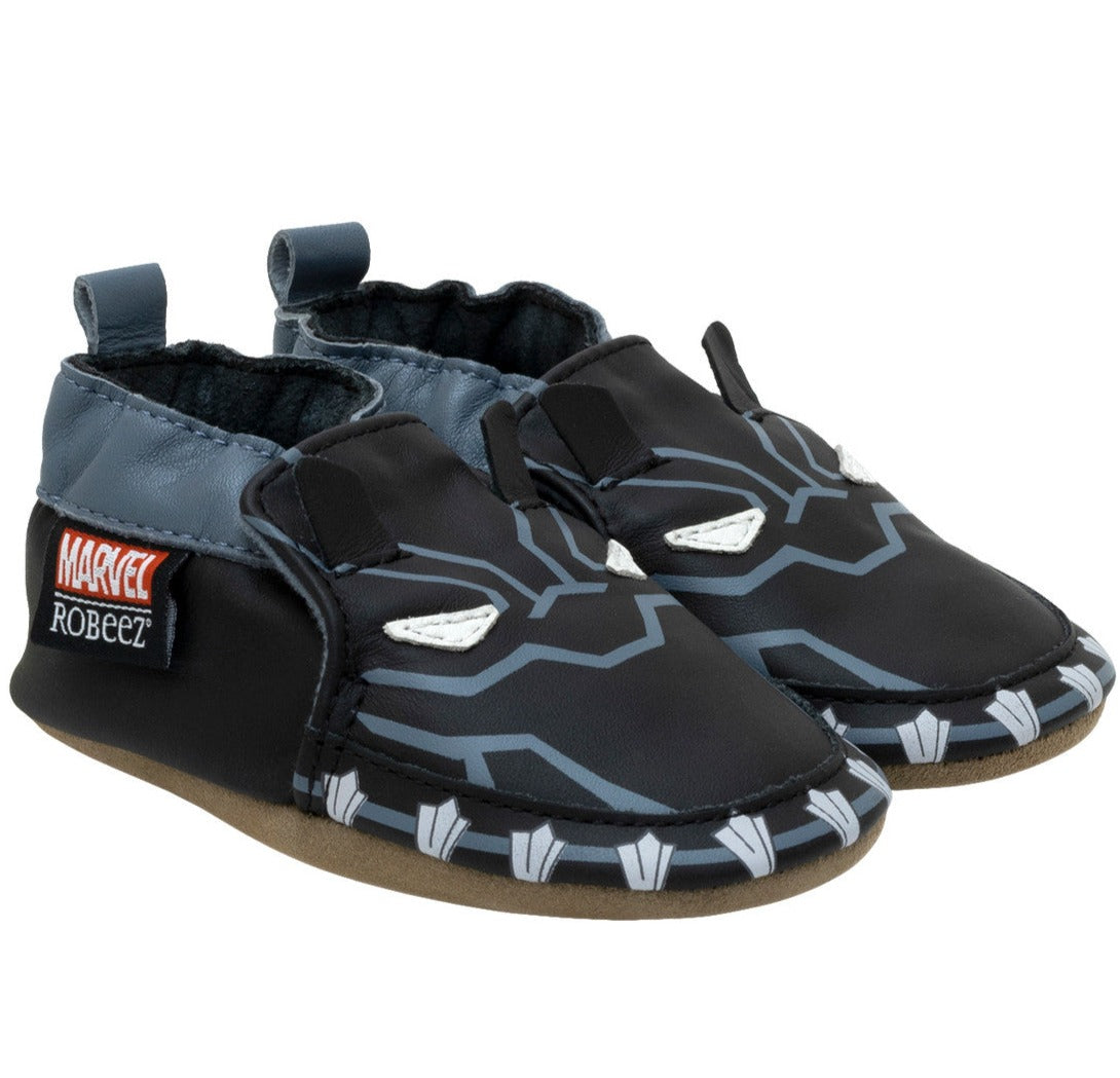 Boys black panther slippers store