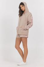 Load image into Gallery viewer, ZIP UP W/CROCHET INSERT
