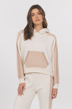 Load image into Gallery viewer, COLORBLOCK BURNOUT HOODIE
