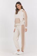 Load image into Gallery viewer, COLORBLOCK BURNOUT HOODIE
