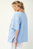 SOLID COLOR KNIT TOP