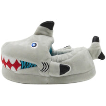 Load image into Gallery viewer, BLACK TIP SHARK LIGHT-UP SLIPPERS
