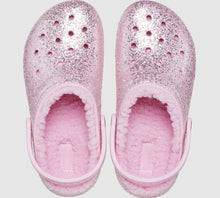 Load image into Gallery viewer, KIDS CLASSIC LINED GLITTER CLOG
