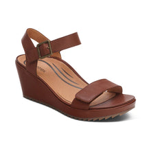 Load image into Gallery viewer, ANDREA QUARTER STRAP WEDGE
