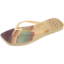 Load image into Gallery viewer, SLIM SQUARE TRENDY FLIP FLOPS WOMEN'S
