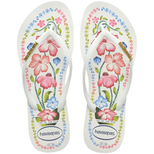 Load image into Gallery viewer, TROPICALIA VIBES SLIM FLIP FLOPS WOMEN'S
