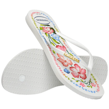 Load image into Gallery viewer, TROPICALIA VIBES SLIM FLIP FLOPS WOMEN'S
