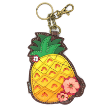 Load image into Gallery viewer, PINEAPPLE KEY FOB/COIN PURSE
