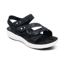 Load image into Gallery viewer, SAVANNAH-ADJUSTABLE-QUARTER-STRAP-SANDAL-SIDE-VIEW
