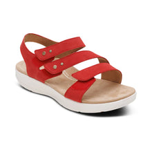 Load image into Gallery viewer, SAVANNAH-ADJUSTABLE-QUARTER-STRAP-SANDAL-SIDE-VIEW
