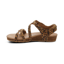 Load image into Gallery viewer, JILLIAN BRAIDED QUARTER STRAP SANDAL
