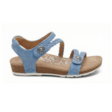 Load image into Gallery viewer, JILLIAN BRAIDED QUARTER STRAP SANDAL
