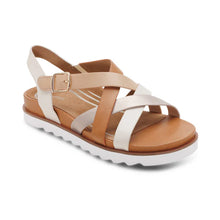 Load image into Gallery viewer, CARMEN CROSS BAND ADJUSTABLE SANDAL
