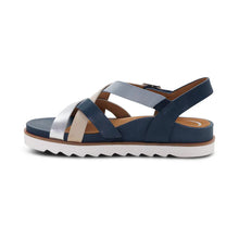 Load image into Gallery viewer, CARMEN CROSS BAND ADJUSTABLE SANDAL
