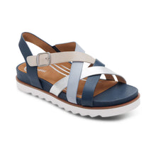 Load image into Gallery viewer, CARMEN CROSS BAND ADJUSTABLE SANDAL
