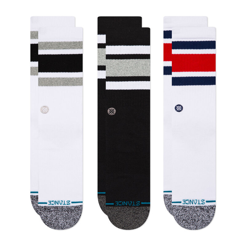 COTTON CREW SOCKS 3 PACK