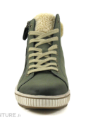 Load image into Gallery viewer, D0770-54 MOOR BEIGE FOREST - BASKET MONTANTE FEMME VERTE
