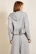 Load image into Gallery viewer, TOWEL KNIT PULLOVER HOODIE
