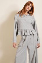 Load image into Gallery viewer, TOWEL KNIT PULLOVER HOODIE
