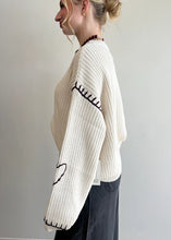 Load image into Gallery viewer, LOVE WHIPSTITCH SWEATER
