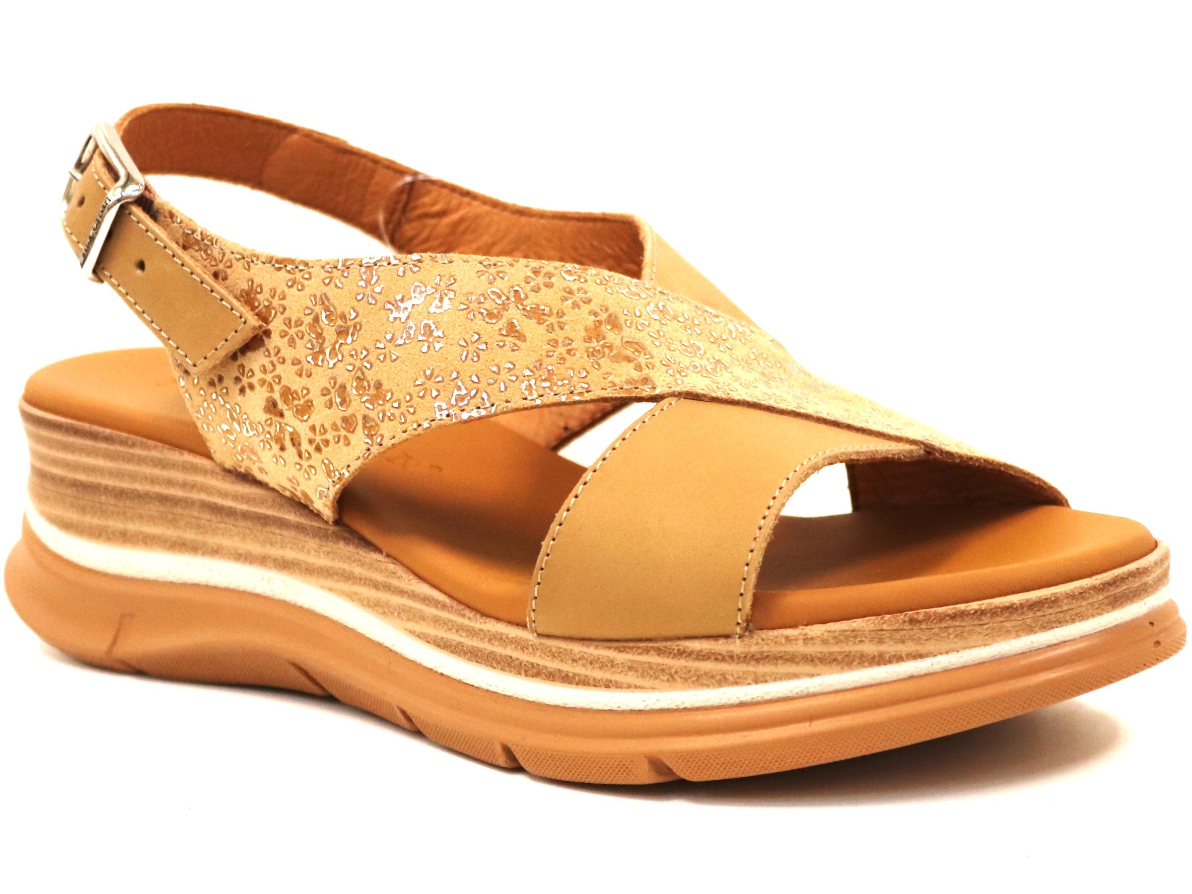 Paula Urban Wedge Print Sandal Little's Shoes – Littles Shoes