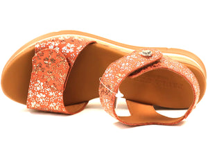 WEDGE PRINT SANDAL