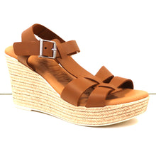 Load image into Gallery viewer, T-STRAP WEDGE SANDAL
