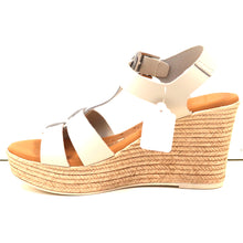 Load image into Gallery viewer, T-STRAP WEDGE SANDAL
