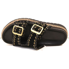 Load image into Gallery viewer, SUEDE 2 BAND SANDAL
