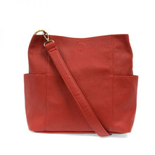 Load image into Gallery viewer, KAYLEIGH SIDE POCKET BUCKETBAG
