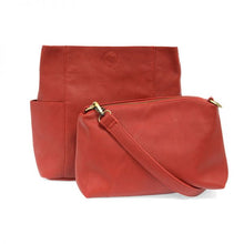 Load image into Gallery viewer, KAYLEIGH SIDE POCKET BUCKETBAG
