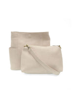 Load image into Gallery viewer, KAYLEIGH-SIDE-POCKET-BUCKET-BAG-FRONT-VIEW
