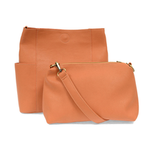 Load image into Gallery viewer, KAYLEIGH SIDE POCKET BUCKETBAG
