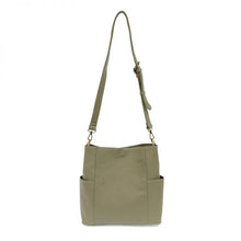 Load image into Gallery viewer, KAYLEIGH SIDE POCKET BUCKETBAG
