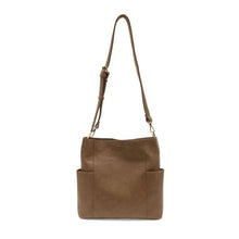 Load image into Gallery viewer, KAYLEIGH SIDE POCKET BUCKETBAG
