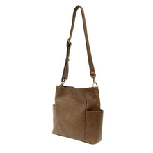 Load image into Gallery viewer, KAYLEIGH SIDE POCKET BUCKETBAG
