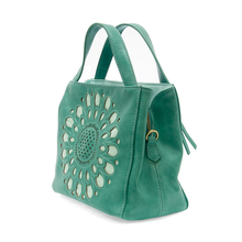 Load image into Gallery viewer, FLORA LASER CUTOUT CROSSBODY TOTE
